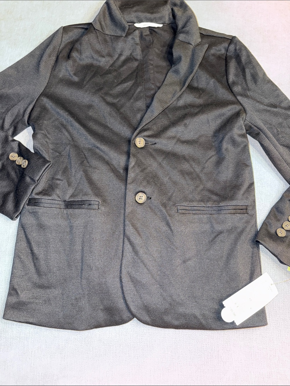 Cat & Jack Classic Kids Black Blazer Jacket - Tailored Two-Button